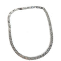 Louis Vuitton Necklace Monogram Tide Up Metal Silver