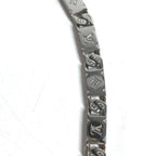 Louis Vuitton Necklace Monogram Tide Up Metal Silver — view 9