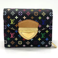 Louis Vuitton Portefeuille Joy Trifold Wallet Monogram Multicolor Black