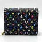 Louis Vuitton Portefeuille Joy Trifold Wallet Monogram Multicolor Black — view 2