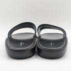 Louis Vuitton Sambas Line Lava Logo Black Sandals — view 4