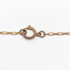 Chanel CC Logo Gold Necklace First Era Vintage — view 4