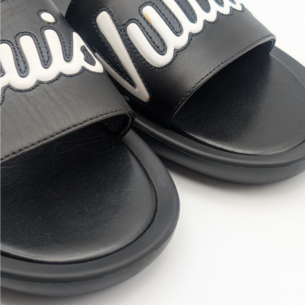 Louis Vuitton Sambas Line Lava Logo Black Sandals — view 8
