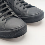 Louis Vuitton Tattoo Line High Cut Sneakers Leather Black Rainbow Shoes — view 9