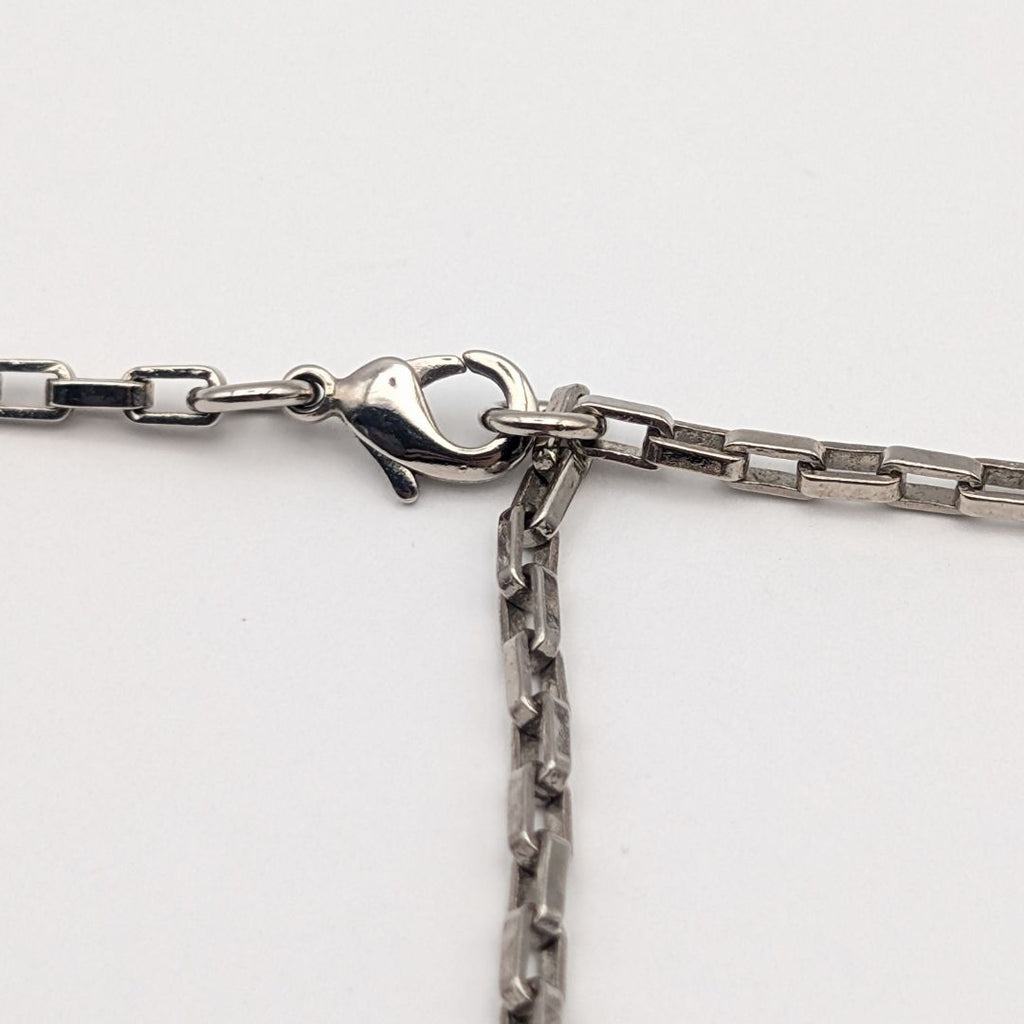 Louis Vuitton Collier Damier Color Silver Necklace — view 5