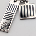 Louis Vuitton Collier Damier Color Silver Necklace — view 3