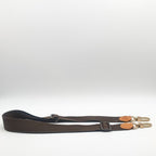 Louis Vuitton Shoulder Strap Leather Nylon Adjustable Gold Alize de Poche — view 7