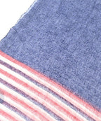 Chanel Shawl Scarf Navy — view 2
