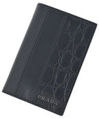 Prada Card Case Card Holders Black