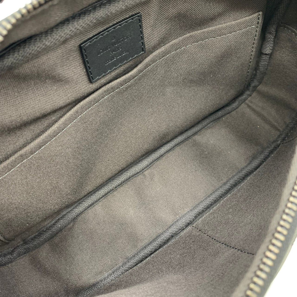 Louis Vuitton Ambler Belt Bag Leather Damier Infini Black — view 8