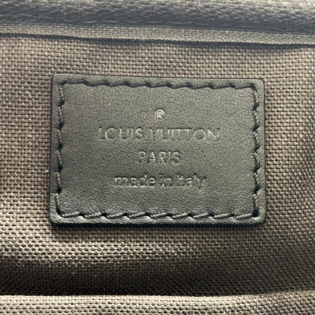 Louis Vuitton Ambler Belt Bag Leather Damier Infini Black — view 9