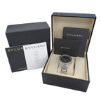 Bvlgari Watch Chronograph Automatic Winding at Stainless Steel Silver Black — view 8