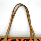 Louis Vuitton Neverfull GM Tote Shoulder Bag Monogram Graffiti Orange — view 5