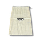 Fendi Strap Mini FF Zucca Pattern All Black Leather Shoulder — view 9