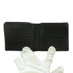 Loewe Bifold Wallet Coin Purse Leather Green — view 5