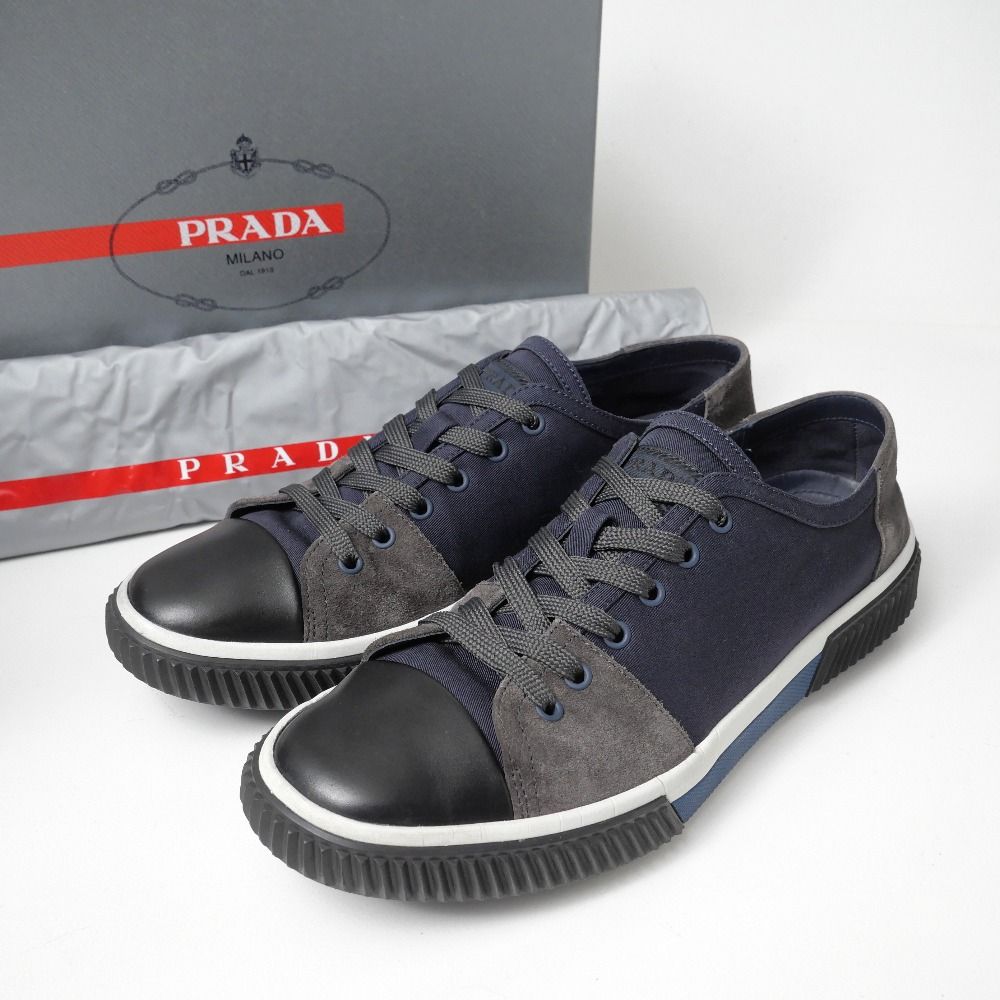 Prada Sneakers 9 Suede Switch Low