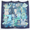 Hermes Voyage en Etoffes a Journey Through the World's Fabrics Silk Carre 90