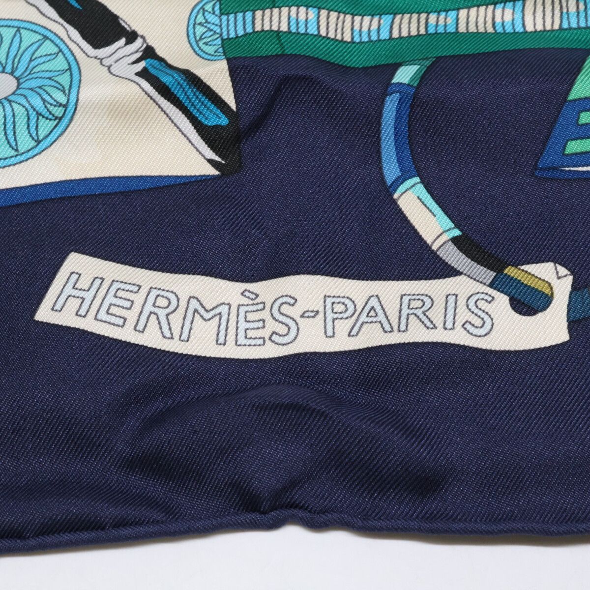 Hermes Voyage en Etoffes a Journey Through the World's Fabrics Silk Carre 90 — view 6