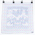 Hermes Sangles en Zigzag Banbana Silk Blend Carre 60 Scarf