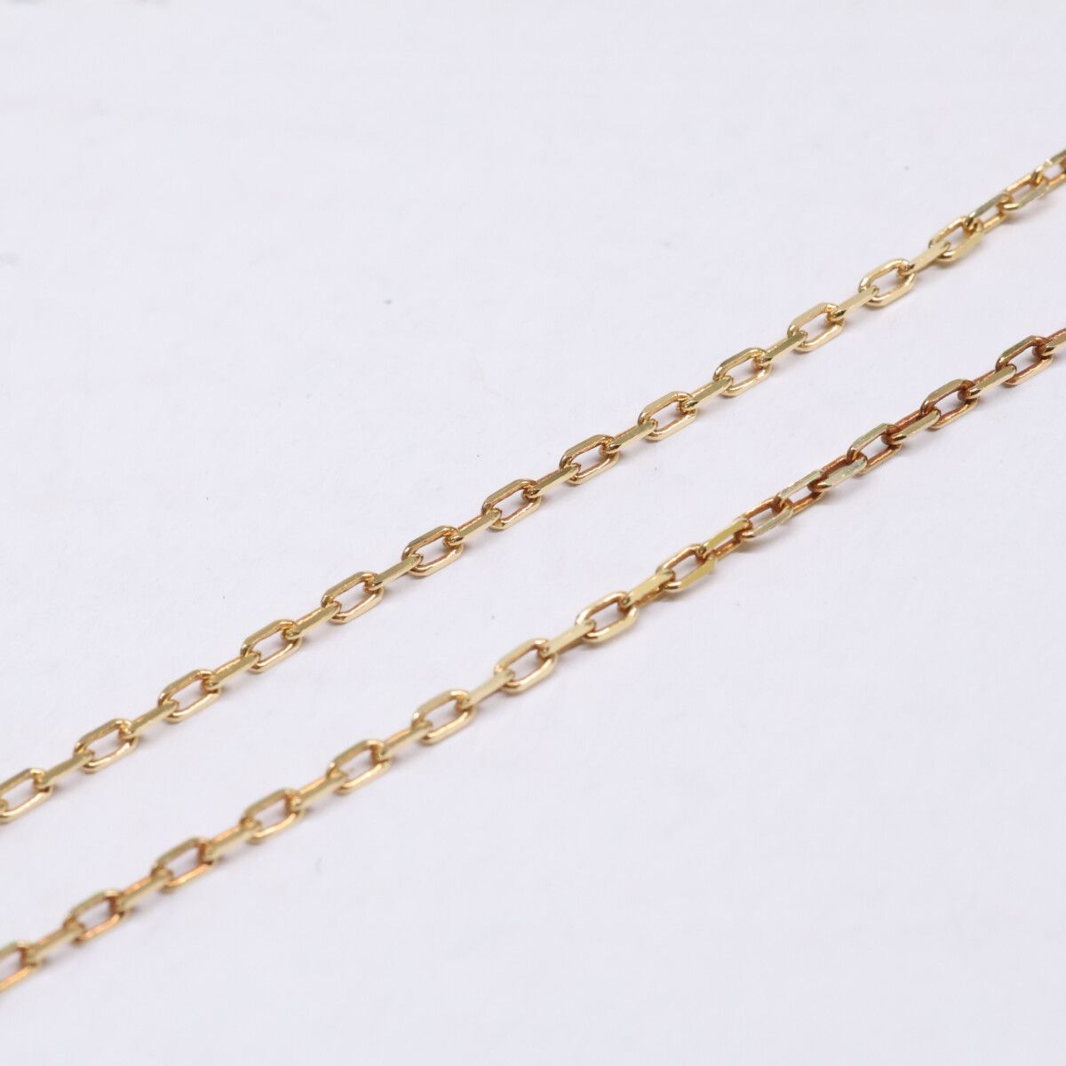 Celine Diamond Double Square Necklace — view 3