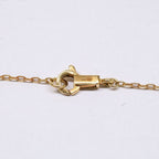 Celine Diamond Double Square Necklace — view 6