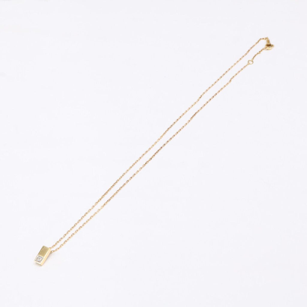 Celine Diamond Double Square Necklace — view 2