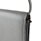 Prada Shoulder Wallet Gray — view 7