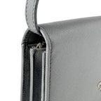 Prada Shoulder Wallet Gray — view 6