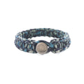 Hermes Sellier Series Kid Bracelet Blue