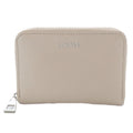 Loewe Zip Coin Purse Zip Around Leather Pink