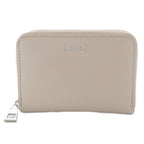 Loewe Zip Coin Purse Zip Around Leather Pink