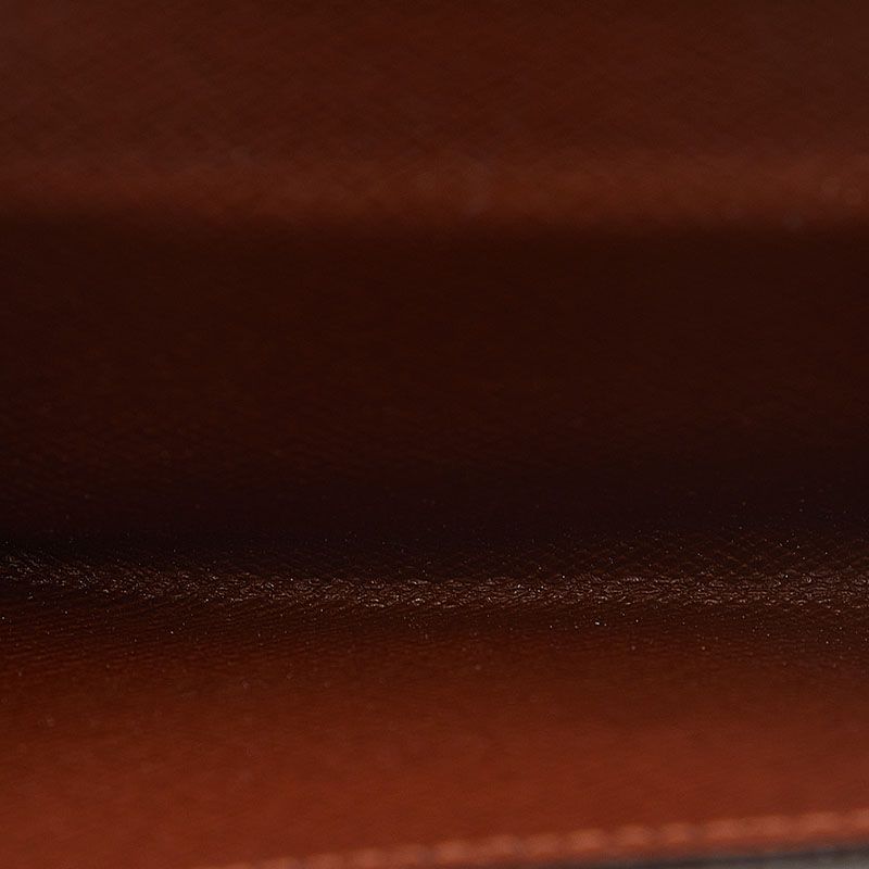 Louis Vuitton Monogram L'Adoree Card Case Coin Brown Leather — view 8