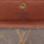 Louis Vuitton Monogram L'Adoree Card Case Coin Brown Leather — view 9