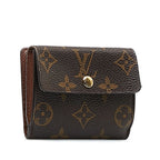 Louis Vuitton Monogram L'Adoree Card Case Coin Brown Leather — view 2