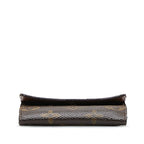Louis Vuitton Monogram L'Adoree Card Case Coin Brown Leather — view 4