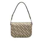 Gucci Hacker Project GG Supreme Horsebit Shoulder Bag Beige Leather — view 3