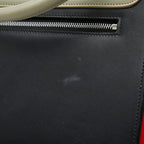 Celine 2-Way Shoulder Bag Beige Red Black Leather — view 8