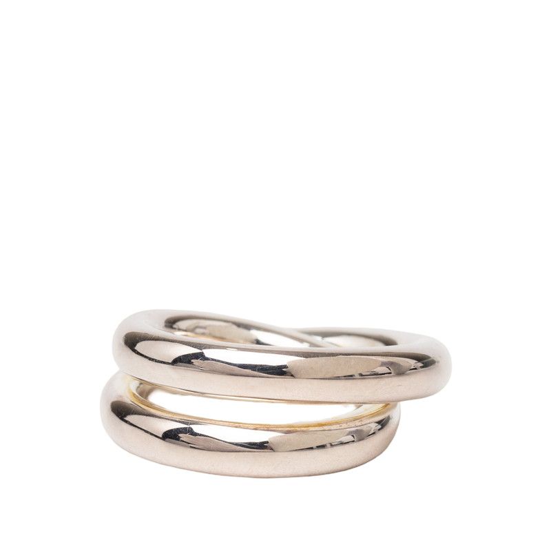 Hermes Vertiges Ring 49 Silver — view 3