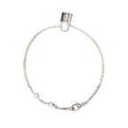 Louis Vuitton Lockit Bracelet Cadena Silver — view 3