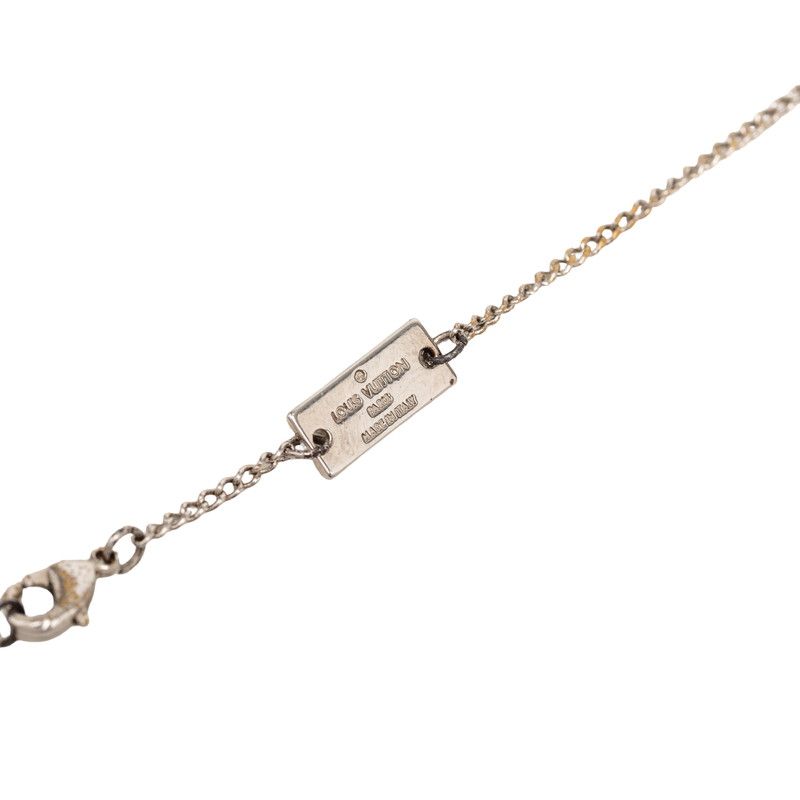 Louis Vuitton Monogram Ring Necklace Metal