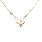 Louis Vuitton Pendentif Star Blossom BB Necklace Gold 18k Pink — view 2