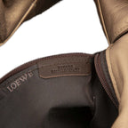 Loewe Anagram Nappa Aire Handbag Gold Leather — view 6
