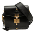 Dior Addict Crossbody Shoulder Bag Black Leather