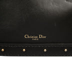 Dior Addict Crossbody Shoulder Bag Black Leather — view 6