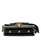 Dior Addict Crossbody Shoulder Bag Black Leather — view 3