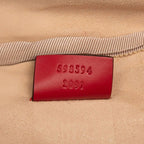 Gucci GG Marmont Quilted Backpack Vanity 2-Way Red Leather — view 6