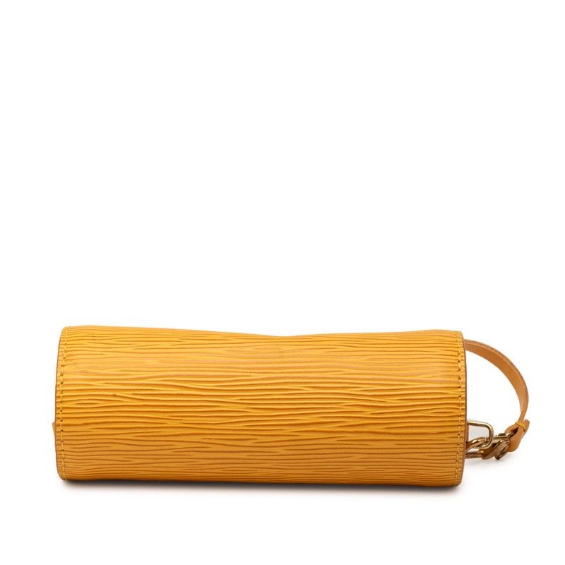 Louis Vuitton Epi Souflo Pouch Case Tassili Yellow Leather — view 3