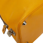 Prada Boston Bag Yellow Leather — view 7
