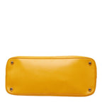 Prada Boston Bag Yellow Leather — view 3