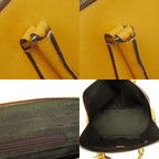 Prada Boston Bag Yellow Leather — view 9